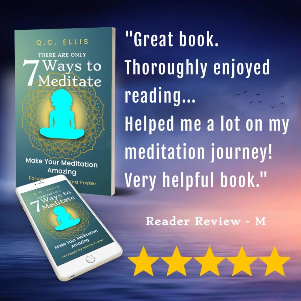 Amazon 5 star reader review: "Great book. Thoroughly enjoyed reading... Helped me a lot on my meditation journey! Very helpful book." M.